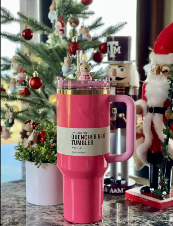94382e5c7f972aa8 Electric 40oz Tumbler Yellow Orange Neon Green QUENCHER H2.0 Tumblers Cups with Silicone Handle Lid and Straw winter Pink Black Car Mugs GG0326