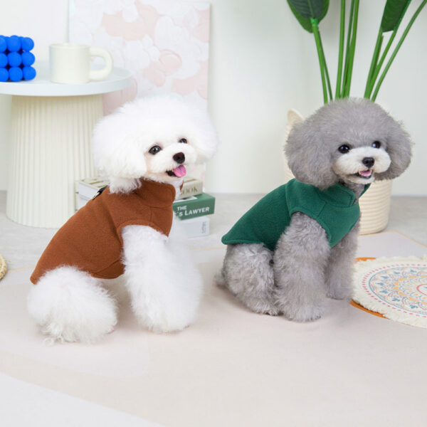 Soft Dog Clothes Warm Puppy Vest Cloak Pet Winter Clothing Jacket Coat Small Medium Dogs Outfit Chihuahua S-2XL