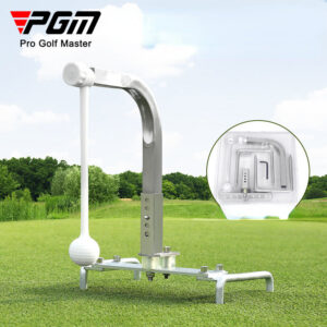 PGM Portable Swing Trainer Inserted Ground Adjustable Height 360 Rotation Golf Practice Beginners Training Aids HL008
