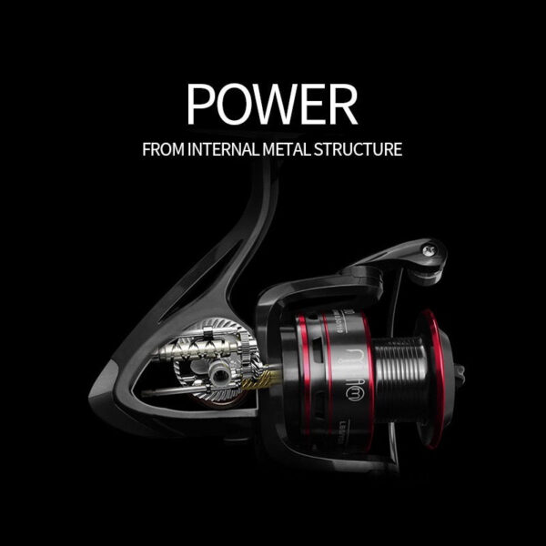 94814f2222fe30d2 New Max Drag 30KG Right/left Inter-Changeable Handle Spool Fishing Gear 5.2:1 Ratio High Speed Spinning Casting Reel