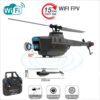 Black Hornet C128 Helicopter 4 Propellers 1080P Camera 6 Axis Electronic Gyroscope Air Pressure for Height Vs C186 RC Drone