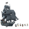 94a69159a9125de6 Pirates The Black Pearl And Queen Anne's Revenge Ship Building Block Model Assemble Bricks Toys Kids Gifts Fit MOC 4195 4184 Set