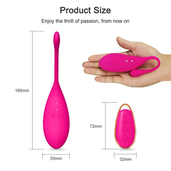 94c64786767d8bbe Sex Vibrator Women's Wireless Remote Control G-spot Wearing Vibrating Egg Clitoris Underwear Massager Sex Toys Adult Products