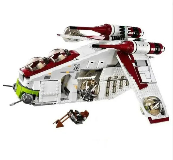 94ca7fd22868b27a 1175Pcs Staredamp Republic Gunship & Wars Building Blocks 75021 Bricks Toys for Children Compatible with 05041