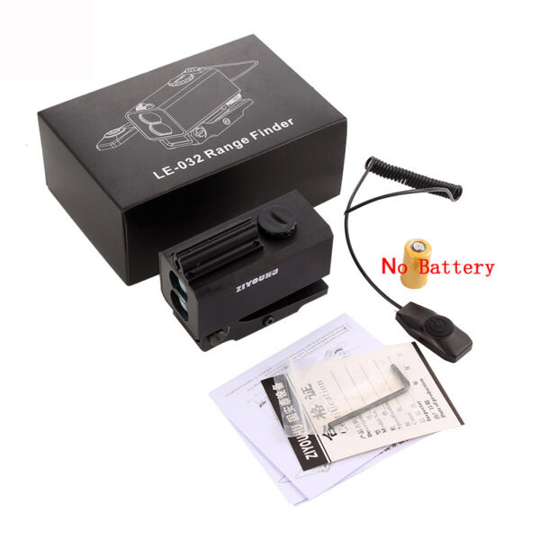 94d98b9b6e9bad8a LE032 1200M Range Finder IP65 Waterproof Outdoor Real-time Tactical Mini Laser Rangefinder Hunting Scope Mountable For Aim Sight