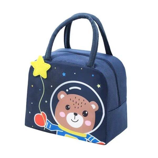 Tote Box Cartoon 3D Three-Dimensional Student Lunch Bag Thickened Aluminum Foil Insulation