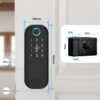 R5 PRO Rust Proof Coating Fingerprint TTLock App Outdoor Lock Remote Control Power Saving Code Smart Door Lock Electric Rim Lock