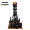 94fcb97220ed10ab 5471Pcs 2024 New 10333 Black Tower Dark Model Building Blocks Kit Bricks Creative MOC Toy for Boys Adult Birthday Gifts