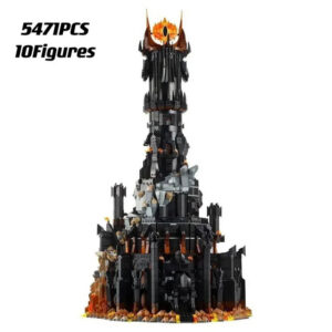 94fcb97220ed10ab 5471Pcs 2024 New 10333 Black Tower Dark Model Building Blocks Kit Bricks Creative MOC Toy for Boys Adult Birthday Gifts