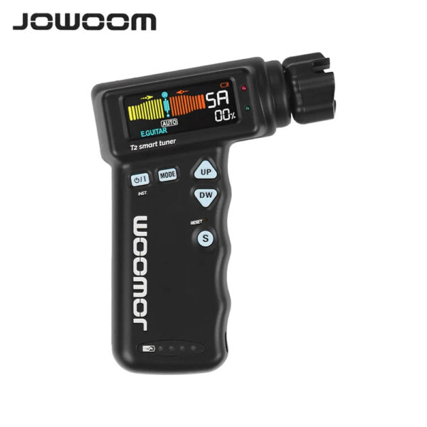 9502d00b1695a652 JOWOOM T2 Smart Guitar Tuner Peg String Winder for Guitar Ukulele Chromatic Tuning Built-in Rechargeable