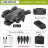 9507532591cc493f L900 Pro GPS Drone 4K Professional HD Dual Camera 5G Wifi Photography Brushless Foldable Quadcopter RC Distance 1.2KM Dron Toy