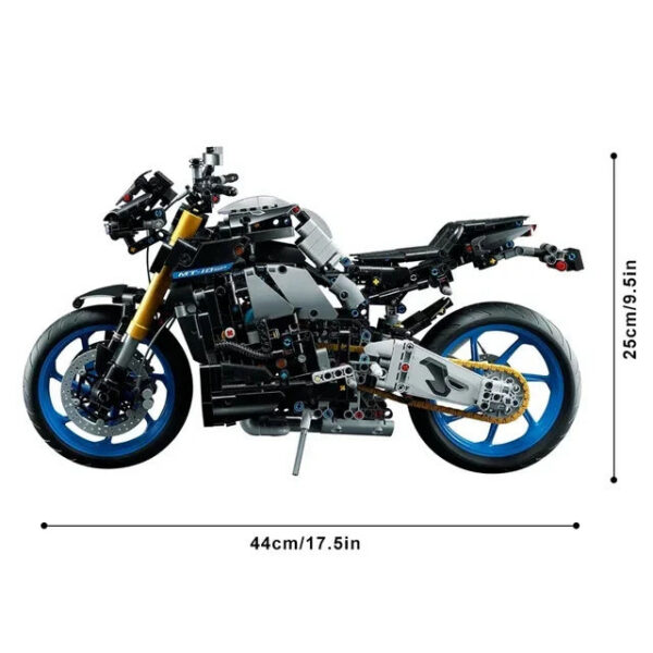 New Technical Motorcycle Model Blocks Advanced Building Set 1478PCS For Adults Bricks Creative DIY Toys Gifts Decoratio