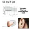 Rexton Inox Super Invisible Aids CIC Digit 8 Channel Hearing App Adjustable Ear Aid For Mild to Moderate Deafness