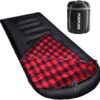 95601a0fd0eff6dc POEPORE Schlafsack Outdoor 3-4 Jahreszeiten Flanell Schlafsäcke Leichter Deckenschlafsack Kleines Packmaß für Erwachsene mit Arme und Füße Reißverschluss