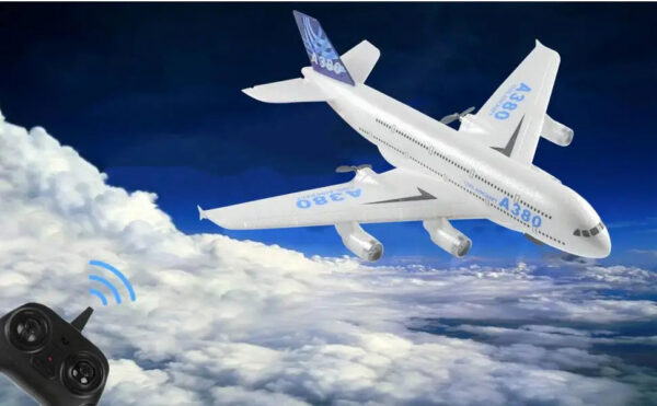 A380 Airplane Airbus RC Airplane Foam Toys 2.4G Glide Fixed Wing RTF Plane Outdoor Toys Drone Modle Easy Fly Children Gift