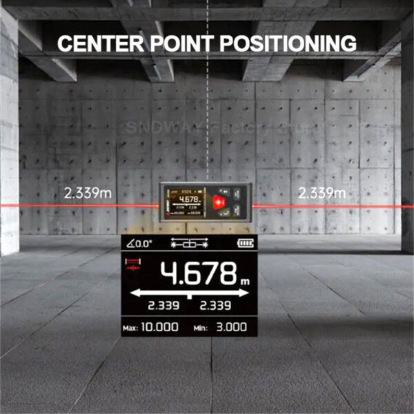 95a1f9a1fbb4439c SNDWAY SW-DG60 DG100 DR60 DR100 Distance 2 Way Measure Meter Rangefinder Red Green Laser Two-way Range Finder