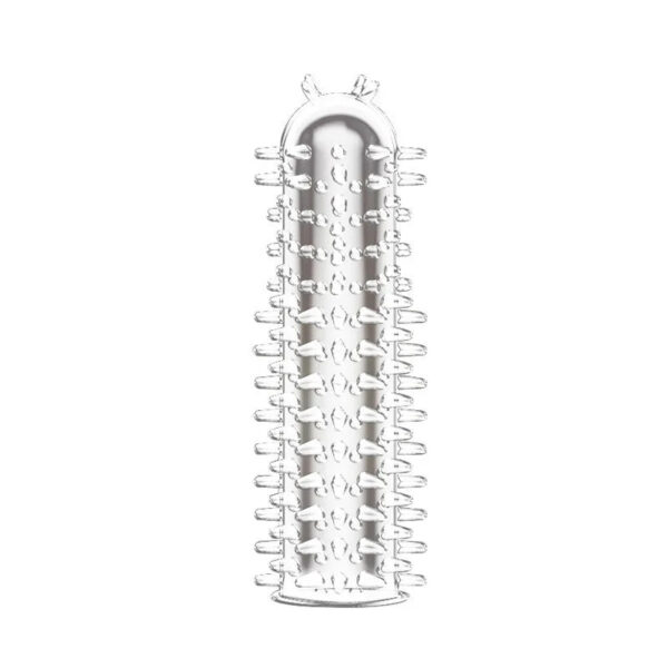 Adult Penis Sleeve Reusable Condoms Sex Toys for Men Delay Ejaculation G Spot Stimulation Safer Contraception Cock Ring Extender