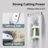 95dc1735252221a8 Cordless Dog Clipper Rechargeable Pet Hair Trimmer Low Noise Professional Cat Puppy Grooming Haircut hine Electric Cutters