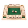 95f557e38f63cea4 Dee Four Sided 10 Numbers Shut The Box Board Game Set Dice Party Club Drinking Games for Adults Families