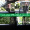 Ovege Shades Magnetic 2pcs Universal Car Screen Mesh Side Sun Shade Automotive W