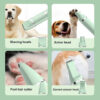 96065fa4a93c46a7 Professional 4-in-1 Electric Pet Grooming Tool Set Dog Hair Clippers USB Rechargeable Pets Haircut Trimmer Shaver Cats Supplies