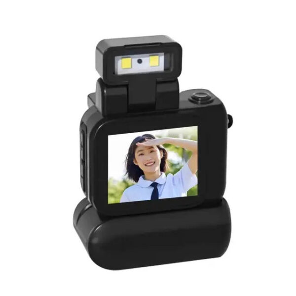 Mini Monoreflexes Style Camera Cmos Flash Lamp And Battery Dock Portable Video Recorder Dv 1080p With Lcd Screen New