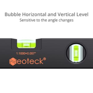 960fd1dc62e5562e Neoteck 0-225° LCD Digital Protractor Spirit Level Angle Finder Gauge Meter 400mm Electronic Measurement Tool Black Or Sier