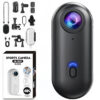 4K Thumb Action Camera Pocket POV Cam Portable Body Recording Wearable Camera WiFi Waterproof Mini Camera Helmet Bicycle Sports