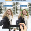 4K Digital for Photography and Video Autofocus Anti-Shake 48MP Compact Vlogging Camera 3'' 180° Flip Screen with Flash