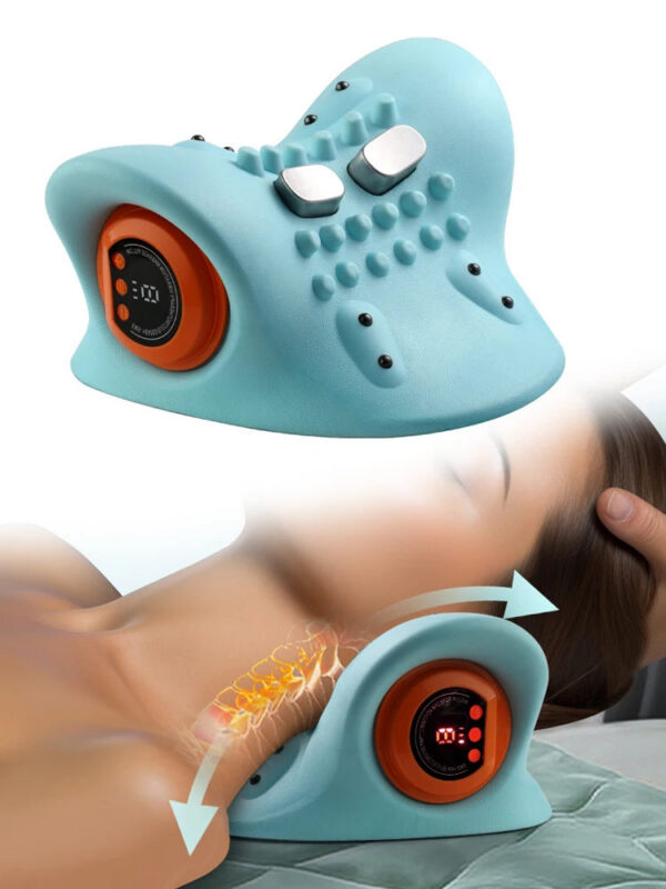 9652945357dd30d6 Cervical Massager for Adult Cervical Repair Traction Portable Neck and Head Acupoint Massage Pillow
