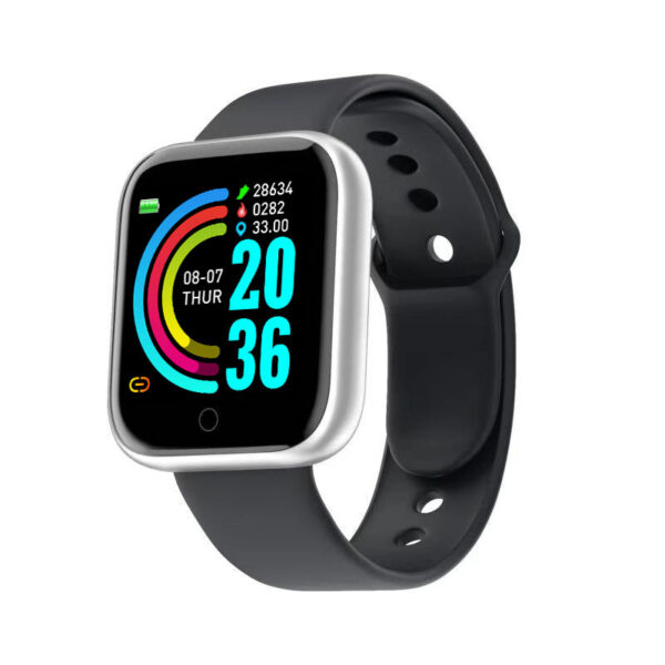 Multifunctional Smart Watch Men Women Bluetooth Connected Phone Music Fiess Sports Bracelet Sleep Monitor Y68 Smartwatch D20