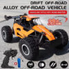 968094b39fec94d4 2WD 1:16 RC Car 2.4G Off Road Remote Control Cars Radio By Truck Racing Climbing Drift with Led Lights Children Boy Toys Gift