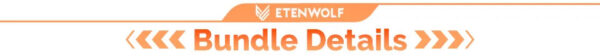 ETENWOLF ZEPHYR S3 Portable Tire Inflator 100% Duty Cycle 160 PSI Car Air Compressor 7800mAh For Cars Motorcycles Balls (New)