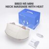Breo N5 Mini Neck Massager Shawl, Shiatsu Wearable Wiresless Shoulder Massager at Home Office Type-C Charger