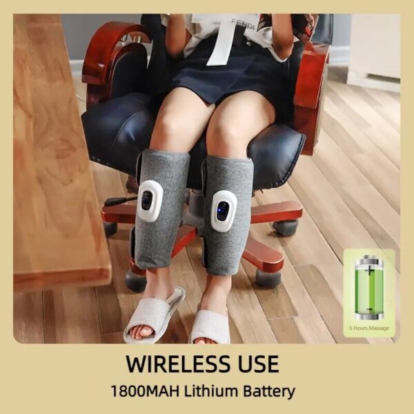 9692683c03939f5c Calf Massager Electric Leg Device 3 Modes Double Longcolumn Airbag Air Pressure Massage Relieve Muscle USB Charging