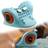9694b6b09be33f1e Cervical Massager for Adult Cervical Repair Traction Portable Neck and Head Acupoint Massage Pillow