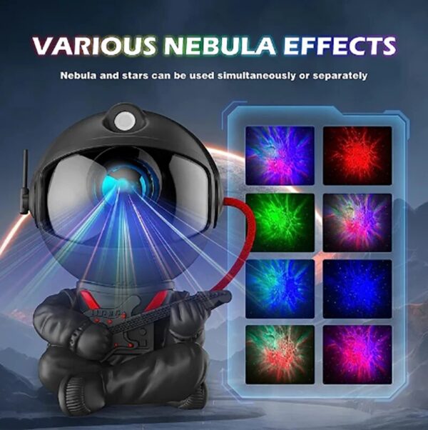 Astronaut Starry Sky Full of Stars Ambient Spaceman Laser Nebula Water Ripple Bedroom Projection Light