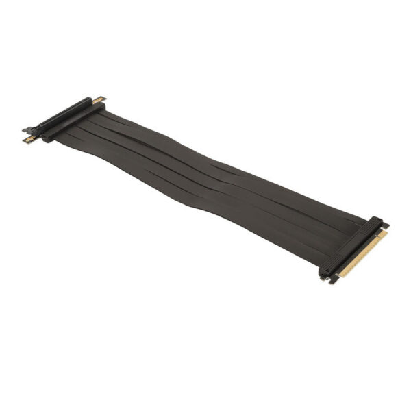 PCIE 4.0 X16 Riser 15.8in Vertical Mount Low Loss High Speed GPU Extension Cable Shielding Z690 RTX4090 for X570