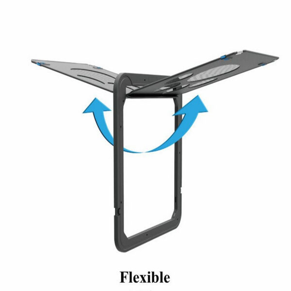 96dcc86464901312 Pet Door New Safe Lockable Magnetic Screen Outdoor Dog Cat Window Gate House Enter Freely Fashion Pretty Garden Easy Install
