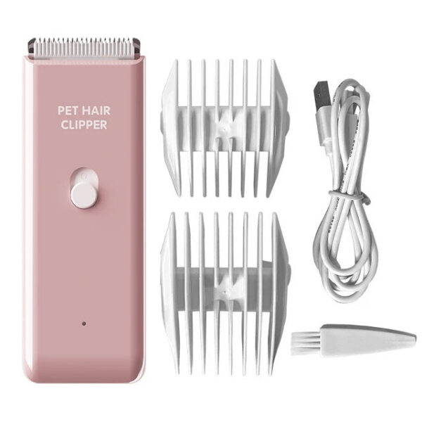 96e5b801f5d4e5b0 Cordless Dog Clipper Rechargeable Pet Hair Trimmer Low Noise Professional Cat Puppy Grooming Haircut hine Electric Cutters