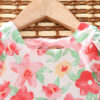 Sweet Baby Girl Dress Summer Soft Skin-friendly Children Clothing Lovely Flower Ribbon Toddler Dresses 0-3 Y Kids Daily Clothes