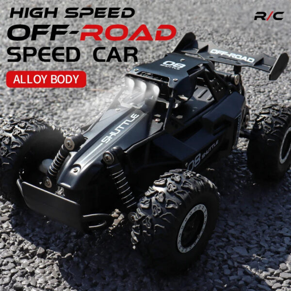 96e99bbeeeffe33b 2WD 1:16 RC Car 2.4G Off Road Remote Control Cars Radio By Truck Racing Climbing Drift with Led Lights Children Boy Toys Gift