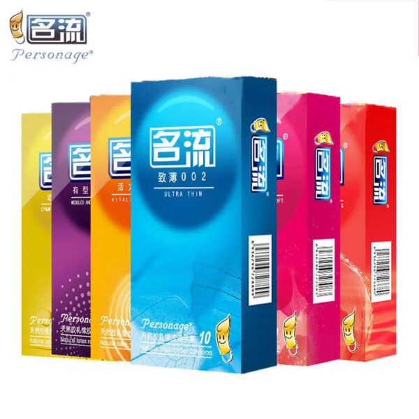 96f76186cfb657fc PERSONAGE 60PCS Condoms Ultra Thin Particle Spike Condom Spike Intimate Lubricated Adult Sex Product Contraception for Men