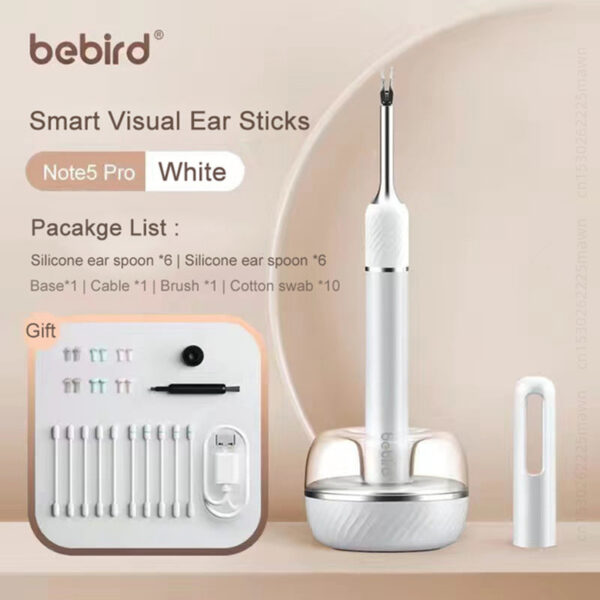 Bebird Note5 Pro Cleaner Smart Visual Ear Wax Sticks Endoscope Tweezers Earpick Mini Camera Otoscope Personal Health Care