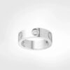 Screw love woman Classic designer jewelry rings for couples Titanium Steel diamond ring Gold Sier Rose Never fade Not allergic 4/5/6mm