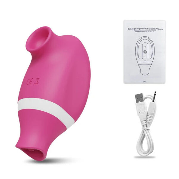 971e9cfe413aef2d Powerful Sucking Vibrator Women Clitoris Vacuum Stimulator Oral Nipple Tongue Licking Toys Goods for Female Adult