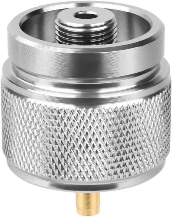 97452eb0e2e4308e Adiwo Gas Tank Refill Adapter, Portable Outdoor Gas Tank Refill Adapter, Spiral Valve Adapter, Outdoor Portable Air Pressure Valve Charging Valve, Multi-Function Camping Tank Exhaust Valve