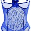 976ed57ba0f4dc8a Lingerie for Women Sexy Teddy One-Piece Lace Babydoll Bodysuit Nightie Plus Size