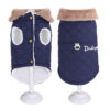 9774e82de82460ad Waterproof Winter Jacket Clothes Super Warm Small Dogs Clothing With Fur Collar Cotton Pet Outfits French Bulldog Coat Vest