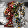 97787b5b8c66ac25 2700+pcs Iron Heroes Blocks Action Figures Mark Building Sets Buster Mech DIY Brick Collectible Toys for Boys Adult Kids Gifts